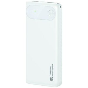 USAMS PB80 Power Bank PD20W 10000mAh white - Image 1