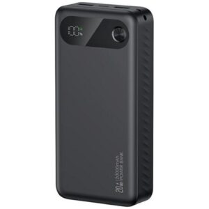 USAMS PB80 Power Bank PD20W 20000mAh black - Image 1