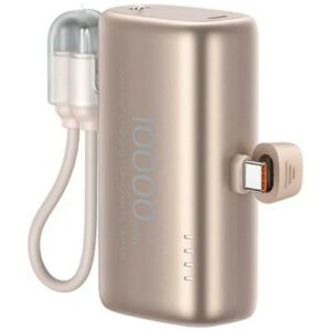 USAMS PB82 Power Bank 20W 10000mAh beige - Image 1