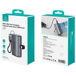 USAMS PB82 Power Bank 20W 10000mAh beige - Image 6