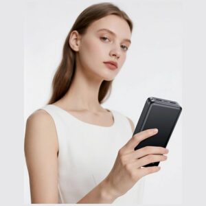 USAMS PB83 Power Bank 2xUSB-A 1xUSB-C 20000mAh black - Image 7