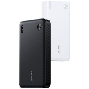 USAMS PB83 Power Bank 2xUSB-A 1xUSB-C 20000mAh black - Image 2