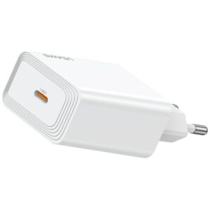 Laidinis įkroviklis USAMS T69 30W USB-C baltos spalvos - Image 2
