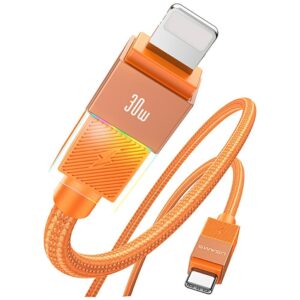 Kabelis USAMS SJ776 PD 30W USB-C/Lightning 1.2m tarnish - Image 2