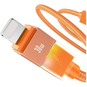 Kabelis USAMS SJ776 PD 30W USB-C/Lightning 1.2m tarnish - Image 4
