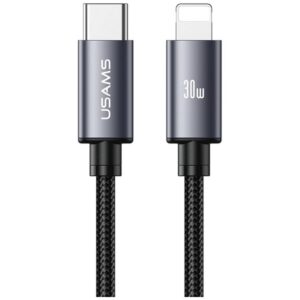 Kabelis USAMS U91 30W USB-C į Lightning 1m tarnish - Image 1