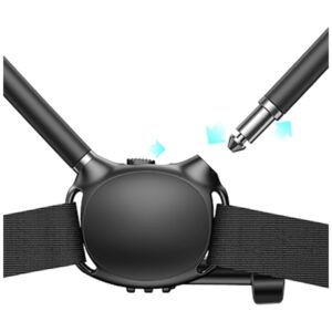 Neck Mount for sport camera USAMS JoyGo Joy01 juodos spalvos - Image 3