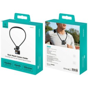 Neck Mount for sport camera USAMS JoyGo Joy01 juodos spalvos - Image 9