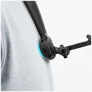 Neck mount for phones USAMS JoyGo JOY02 Neck Mount with magnetic mount juodos spalvos - Image 2