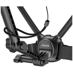 Neck mount for phones USAMS JoyGo JOY02 Neck Mount with magnetic mount juodos spalvos - Image 4