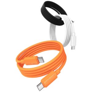 Kabelis USAMS U98 30W 3A Silicone Fast Charging USB-C į Lightning white - Image 10