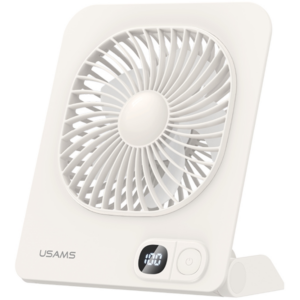 Lightweight Magnetic Desktop Ventiliatorius USAMS baltos spalvos - Image 1