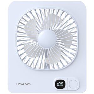 Lightweight Magnetic Desktop Ventiliatorius USAMS baltos spalvos - Image 2
