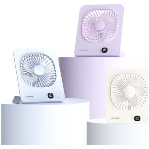 Lightweight Magnetic Desktop Ventiliatorius USAMS baltos spalvos - Image 5