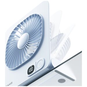 Lightweight Magnetic Desktop Ventiliatorius USAMS violetinės spalvos - Image 6