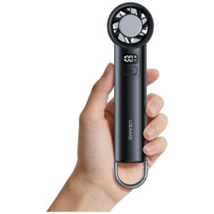 Kišeninis Ventiliatorius USAMS Ice-Cooling 2000mAh juodos spalvos - Image 7