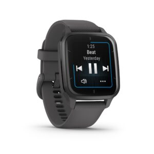 Garmin Venu Sq 2 3,56 cm (1.4") AMOLED 40 mm Skaitmeninis Lietimui jautrus ekranas Pilka GPS (palydovinis) - Image 3