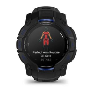 Garmin Instinct 3 3,3 cm (1.3") AMOLED 45 mm Skaitmeninis 416 x 416 pikseliai Juoda GPS (palydovinis) - Image 3