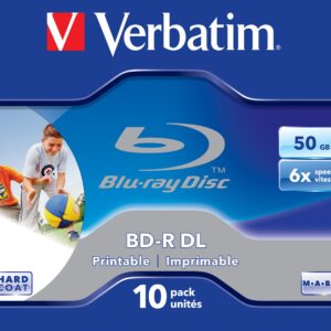 Verbatim 43736 neįrašytas „Blu-Ray“ diskas BD-R 50 GB 10 vnt - Image 1