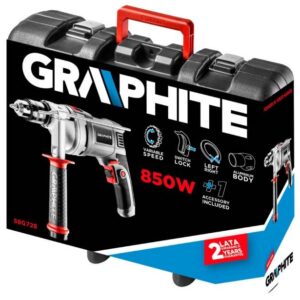 Graphite 58G728 grąžtas 3000 RPM Klavišas - Image 2