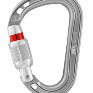 Petzl Rocha Fiksuojamasis karabinas D formos Aliuminis Šviesiai Žalia 1 vnt