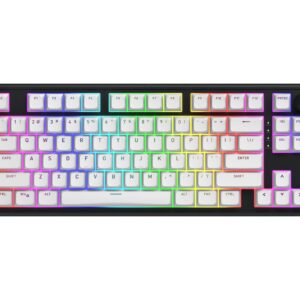 HATOR Skyfall 80 MAG ULTRA 8K klaviatūra Žaidimams USB QWERTY Anglų (JAV) Juoda, Balta