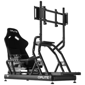 Oplite OP-R8-SMSB monitoriaus laikiklis arba stovas 144,8 cm (57") Stalas Juoda - Image 3