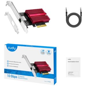 Cudy PE10G tinklo plokštė Vidinis Eternetas 10000 Mbit/ai - Image 3