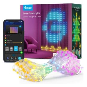GOVEE H70B1 UŽUOLAIDOS, LED UŽUOLAIDOS WI-FI, BLUETOOTH, RGBIC, IP65