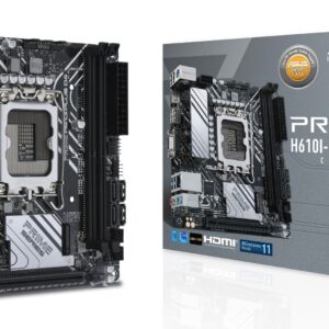 ASUS PRIME H610I-PLUS D4-CSM Intel H610 LGA 1700 „mini ITXs“