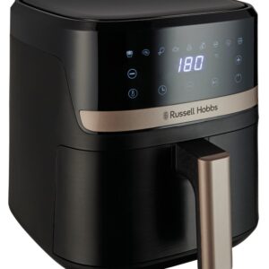 Russell Hobbs SatisFry Heißluftfritteuse Vienas 4,3 L Autonominės 1300 W Karšto oro gruzdintuvė Juoda