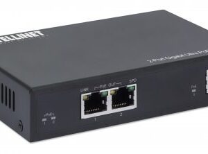 Intellinet 561600 tinklo stiprintuvas Tinklo siųstuvas Juoda 10, 100, 1000 Mbit/ai - Image 2