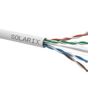 Solarix CAT6 UTP PVC Eca instaliacinis kabelis 305 m