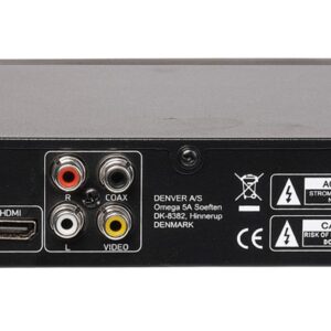 Denver DVH-1245MK3 DVD grotuvas Juoda - Image 3