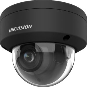 Hikvision Pro Series with AcuSense DS-2CD2766G2HT-IZS(2.8-12mm)(eF)(BLACK) Skliautas IP apsaugos kamera Lauke 3200 x 1800 pikseliai Lubos / siena