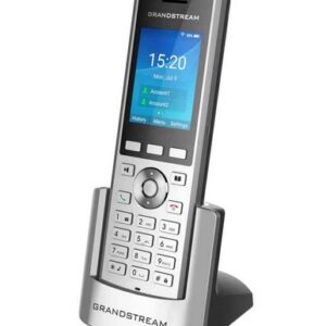 Grandstream Networks WP820 IP telefonas Juoda, Sidabras 2 linijos LCD „Wi-Fi“