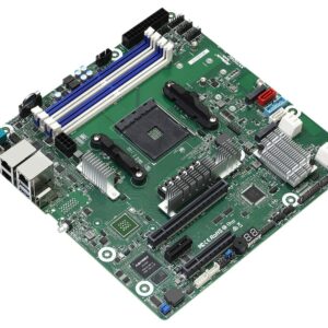 Asrock X570D4U pagrindinė plokštė AMD X570 AM4 lizdas „micro ATX“ - Image 2