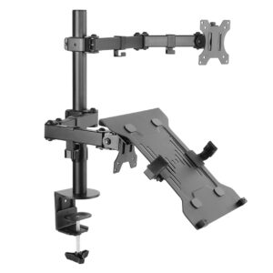 Equip 650119 monitoriaus laikiklis arba stovas 81,3 cm (32") Stalas Juoda