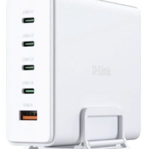 D-Link DCF-241 mobiliojo įrenginio kroviklis Universalus Balta AC Spartusis įkrovimas Vidaus - Image 1