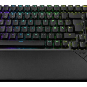 ASUS ROG Strix Scope II 96 Wireless klaviatūra Žaidimams USB + RF Wireless + Bluetooth QWERTZ Vokiečių Juoda - Image 3