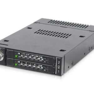 Icy Dock ToughArmor MB834M2K-B SSD korpusas Juoda M.2 - Image 3