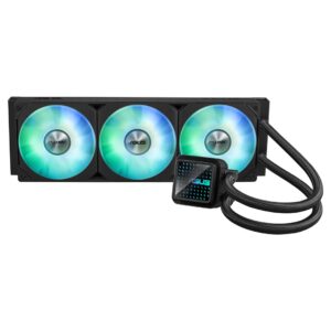 ASUS Prime LC 360 ARGB Kompiuterio korpusui Universalusis skystinis aušintuvas 12 cm Juoda