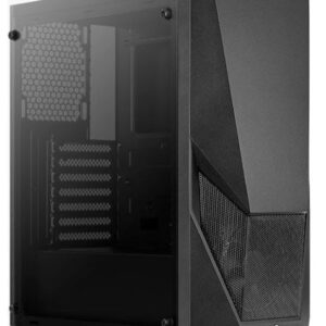 Dėklas Aerocool PGS Zauron FRGB-G-BK-V1 Black