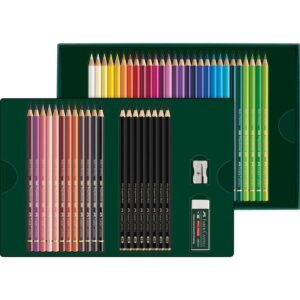 Faber-Castell Polychromos & Pitt Graphite Matt Set Multi spalvos 48 vnt - Image 3