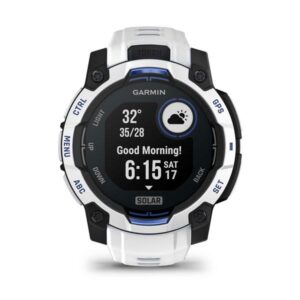 Garmin Instinct 2,29 cm (0.9") MIP 45 mm Skaitmeninis 176 x 176 pikseliai Lietimui jautrus ekranas Juoda, Balta GPS (palydovinis) - Image 2