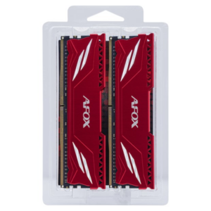 AFOX GAMING DDR4 2X16GB 3200MHZ CL16 RANK1 XMP2 RED - Image 1