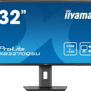 iiyama ProLite XB3270QSU-B1 kompiuterio monitorius 80 cm (31.5") 2560 x 1440 pikseliai Quad HD LED Juoda - Image 2
