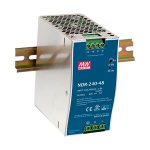 LevelOne POW-4851 maitinimo blokas 240 W Mėlyna, Sidabras