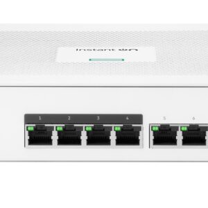 HPE Aruba Networking Networking Instant On Switch 8p Gigabit CL4 PoE 65W 1830 Valdomas L2 Gigabit Ethernet (10/100/1000) Maitinimas per Eternetą (PoE) 1U - Image 1