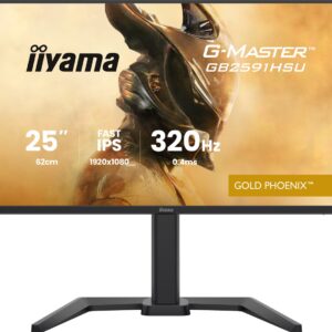 iiyama G-MASTER GB2591HSU-B1 kompiuterio monitorius 62,2 cm (24.5") 1920 x 1080 pikseliai „Full HD“ LED Juoda